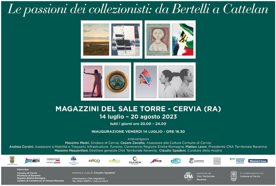 Ravenna, 20mila visitatori per “Le passioni dei collezionisti: da Bertelli a Cattelan”